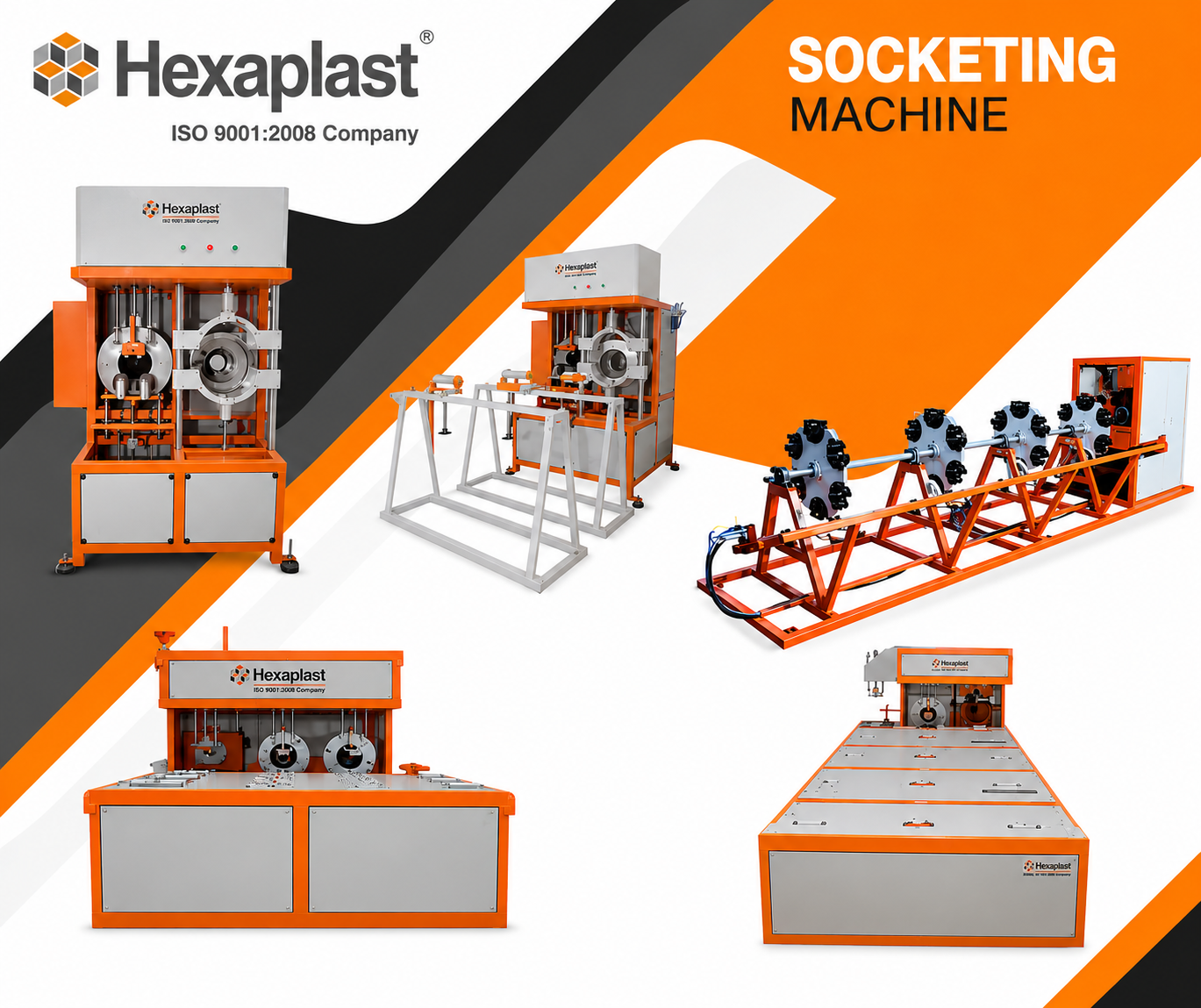 PVC Pipe Socketing Machine